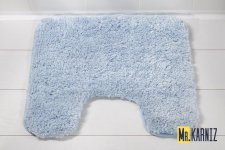 Коврик для туалета Тиволи голубой