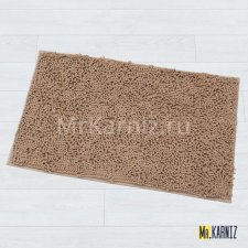 Коврик для ванной Люкс бежевый